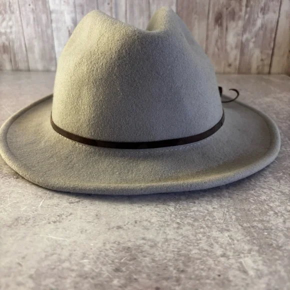 Yellow 108 Luke Merino Wool Fedora - Picture 5 of 6